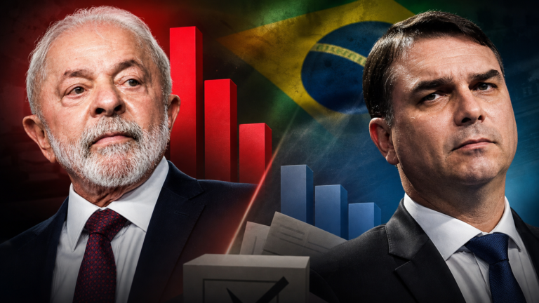 Datafolha mostra Lula com 41% e Flávio com 31% no 1º turno