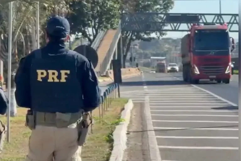 PRF reforça fiscalização nas rodovias de Goiás com drones nas férias escolares